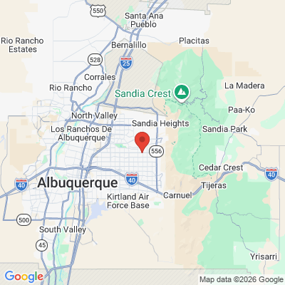 Map to  office in Albuquerque, NM