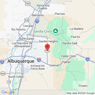 Map to  office in Albuquerque, NM