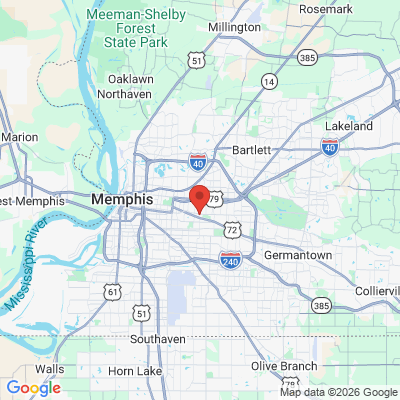 Map to  office in Memphis, TN