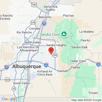 Map to  office in Albuquerque, NM
