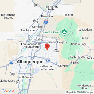 Map to  office in Albuquerque, NM