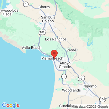 Map to Ricuccio Negom DDS office in Pismo Beach, CA