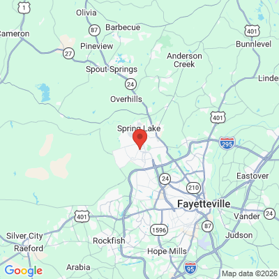 Map to  office in Fort Bragg, NC
