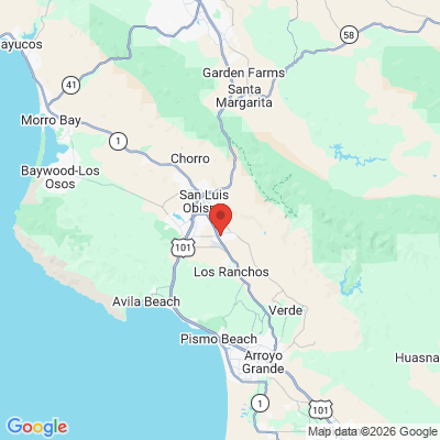 Map to  office in San Luis Obispo, CA