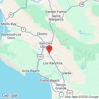 Map to Negom Ricuccio a DDS office in San Luis Obispo, CA