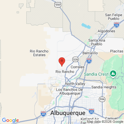Map to  office in Rio Rancho, NM