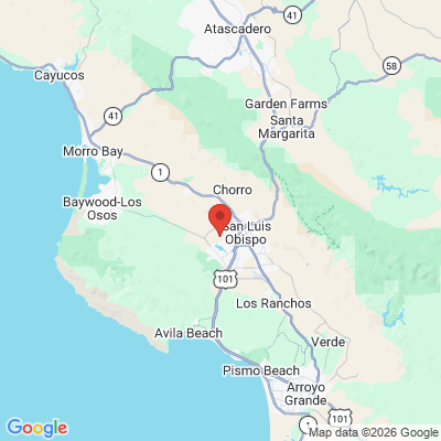 Map to  office in San Luis Obispo, CA