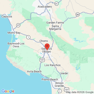 Map to  office in San Luis Obispo, CA