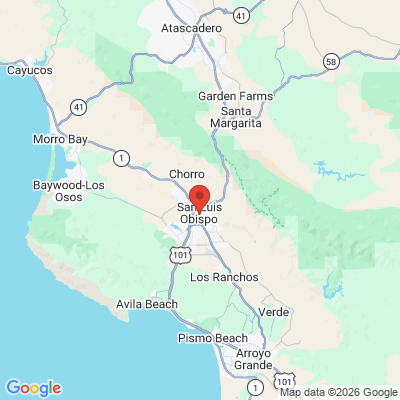 Map to  office in San Luis Obispo, CA