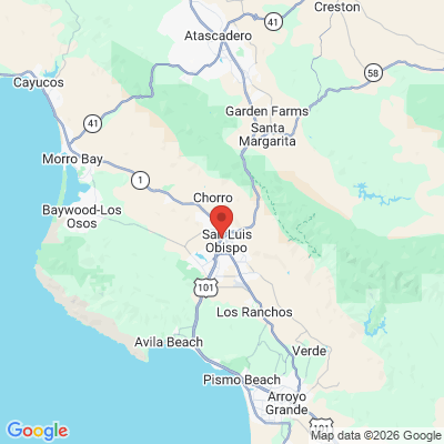 Map to  office in San Luis Obispo, CA