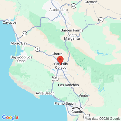Map to  office in San Luis Obispo, CA