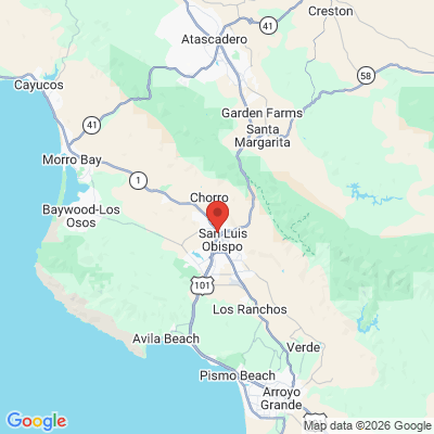 Map to  office in San Luis Obispo, CA