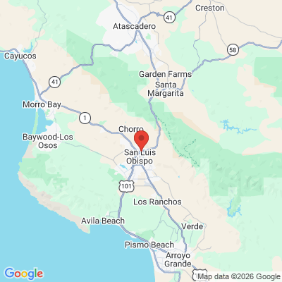 Map to  office in San Luis Obispo, CA