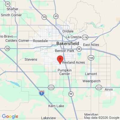 Map to  office in Bakersfield, CA