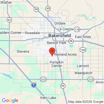 Map to First Choice Dentistry - Dentist Bakersfield CA - Dental Implants & Cosmetic - Pediatric office in Bakersfield, CA