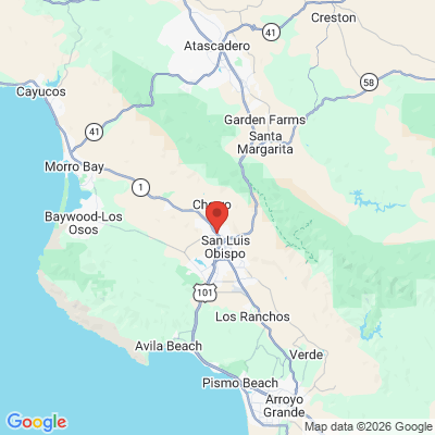 Map to  office in San Luis Obispo, CA