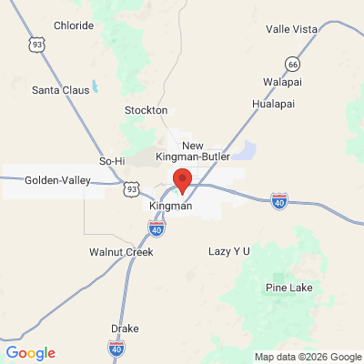 Map to  office in Kingman, AZ