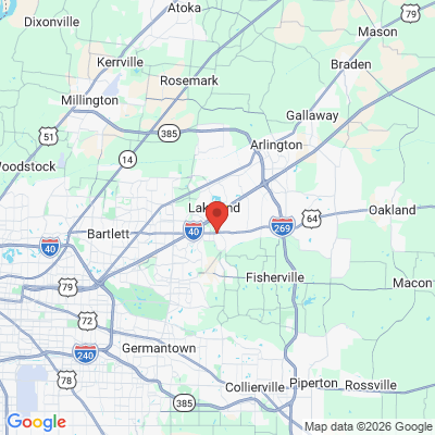 Map to  office in Arlington, TN