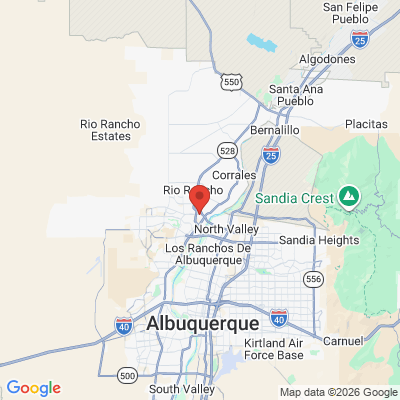 Map to  office in Albuquerque, NM