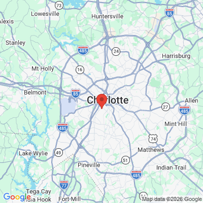 Map to  office in Charlotte, NC