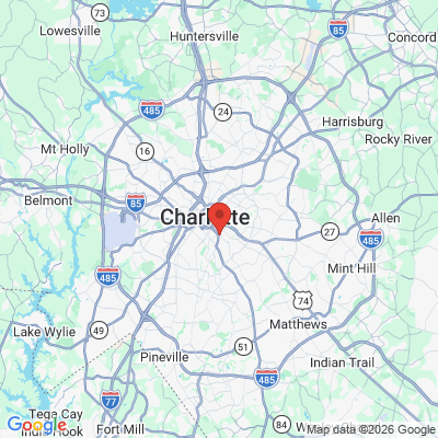 Map to  office in Charlotte, NC