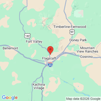 Map to Elloway, Zakar L DDS office in Flagstaff, AZ