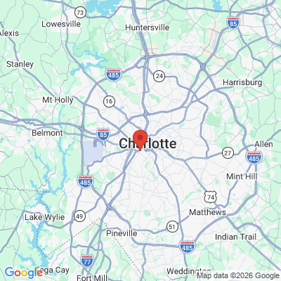 Map to  office in Charlotte, NC