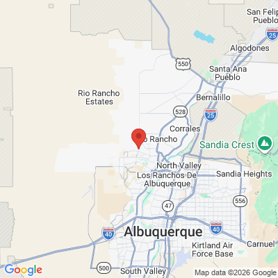 Map to  office in Albuquerque, NM