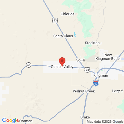 Map to  office in Golden Valley, AZ