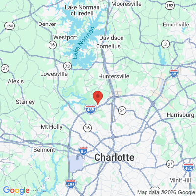 Map to  office in Charlotte, NC