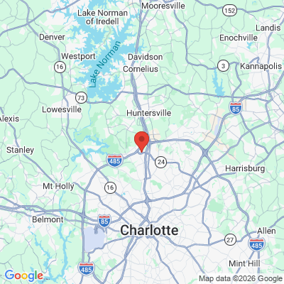 Map to  office in Charlotte, NC
