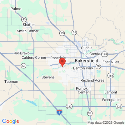 Map to  office in Bakersfield, CA