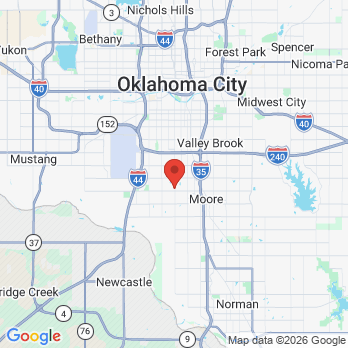Map to Steven Fick DDS office in Oklahoma City, OK