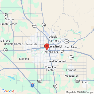 Map to  office in Bakersfield, CA
