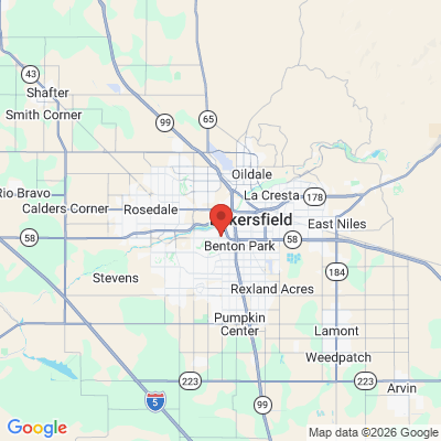 Map to  office in Bakersfield, CA