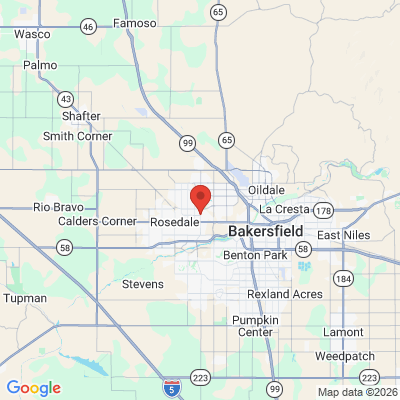 Map to  office in Bakersfield, CA