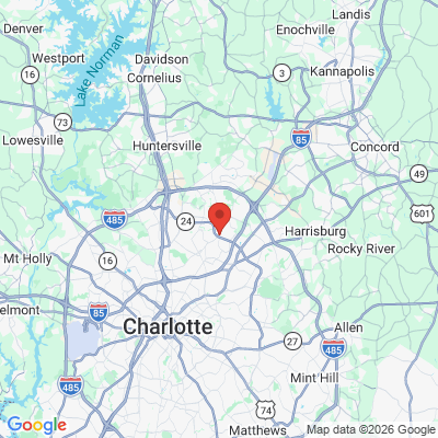 Map to  office in Dentistry Of The Carolinas