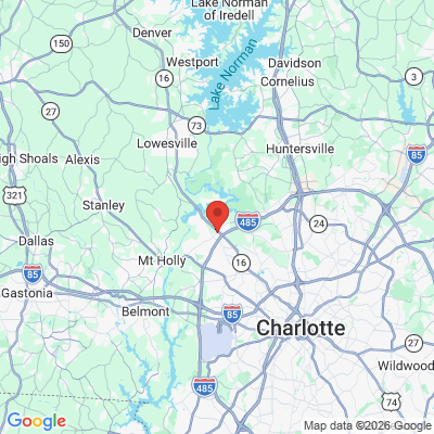 Map to  office in Charlotte, NC