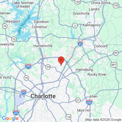 Map to  office in Charlotte, NC