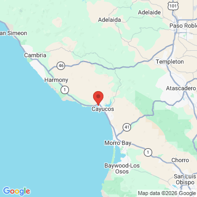Map to  office in Cayucos, CA