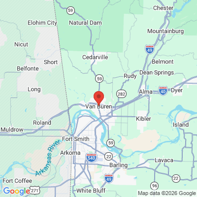 Map to  office in Heartland Dental