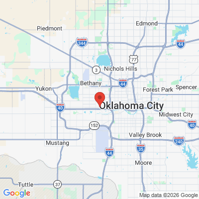 Map to  office in Oklahoma City, OK