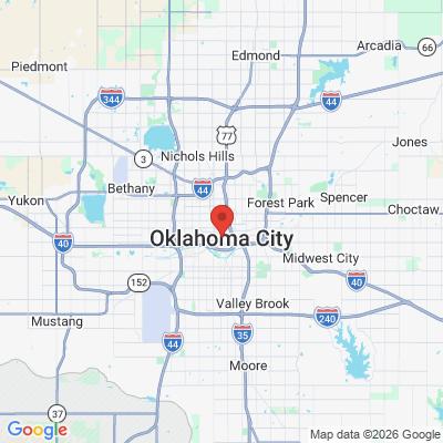 Map to  office in Oklahoma City, OK