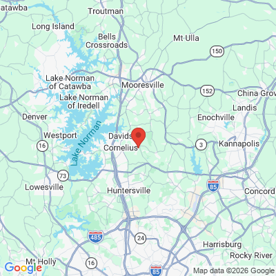Map to  office in Davidson, NC