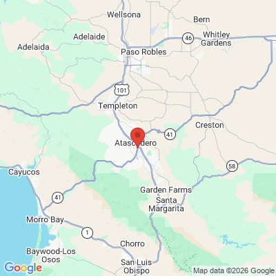 Map to  office in Atascadero, CA