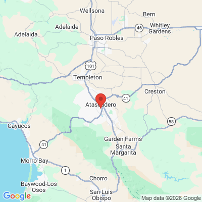 Map to  office in Atascadero, CA