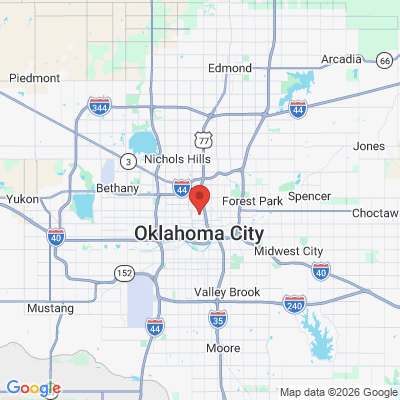 Map to  office in Oklahoma City, OK