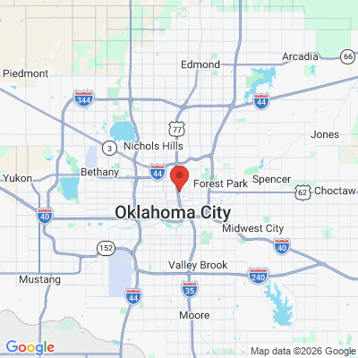 Map to  office in Oklahoma City, OK