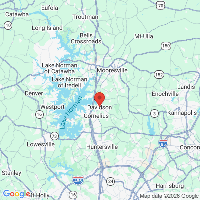 Map to  office in Davidson, NC