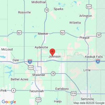 Map to  office in Shawnee, OK